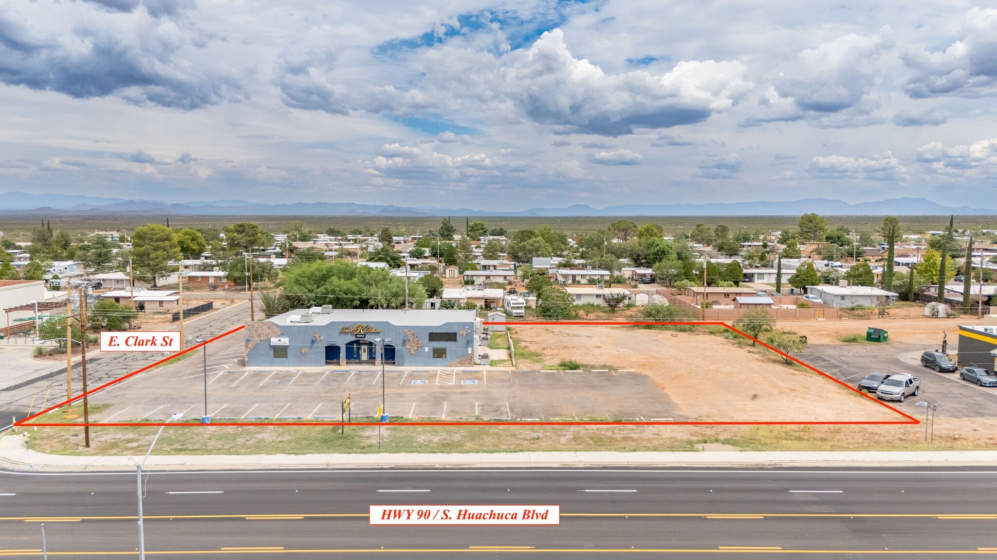 290-292 N Huachuca Blvd, Huachuca City, AZ for sale Aerial- Image 1 of 31