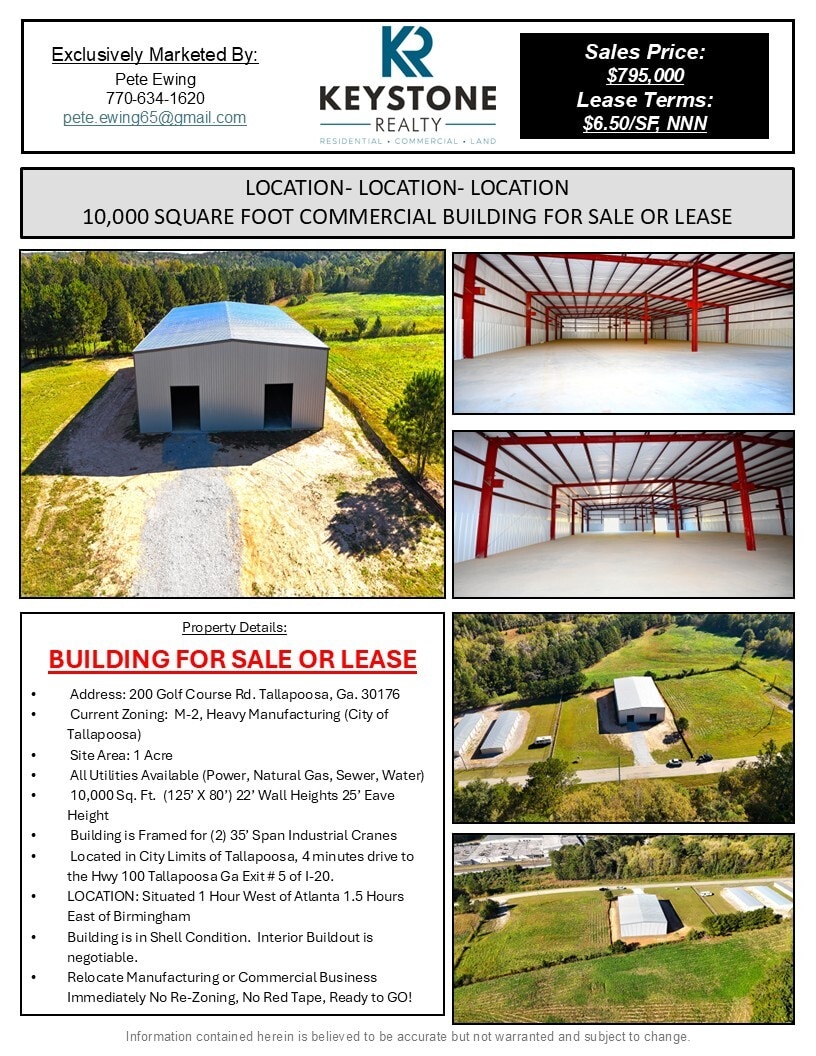 200 Golf Course Rd, Tallapoosa, GA for lease Primary Photo- Image 1 of 10