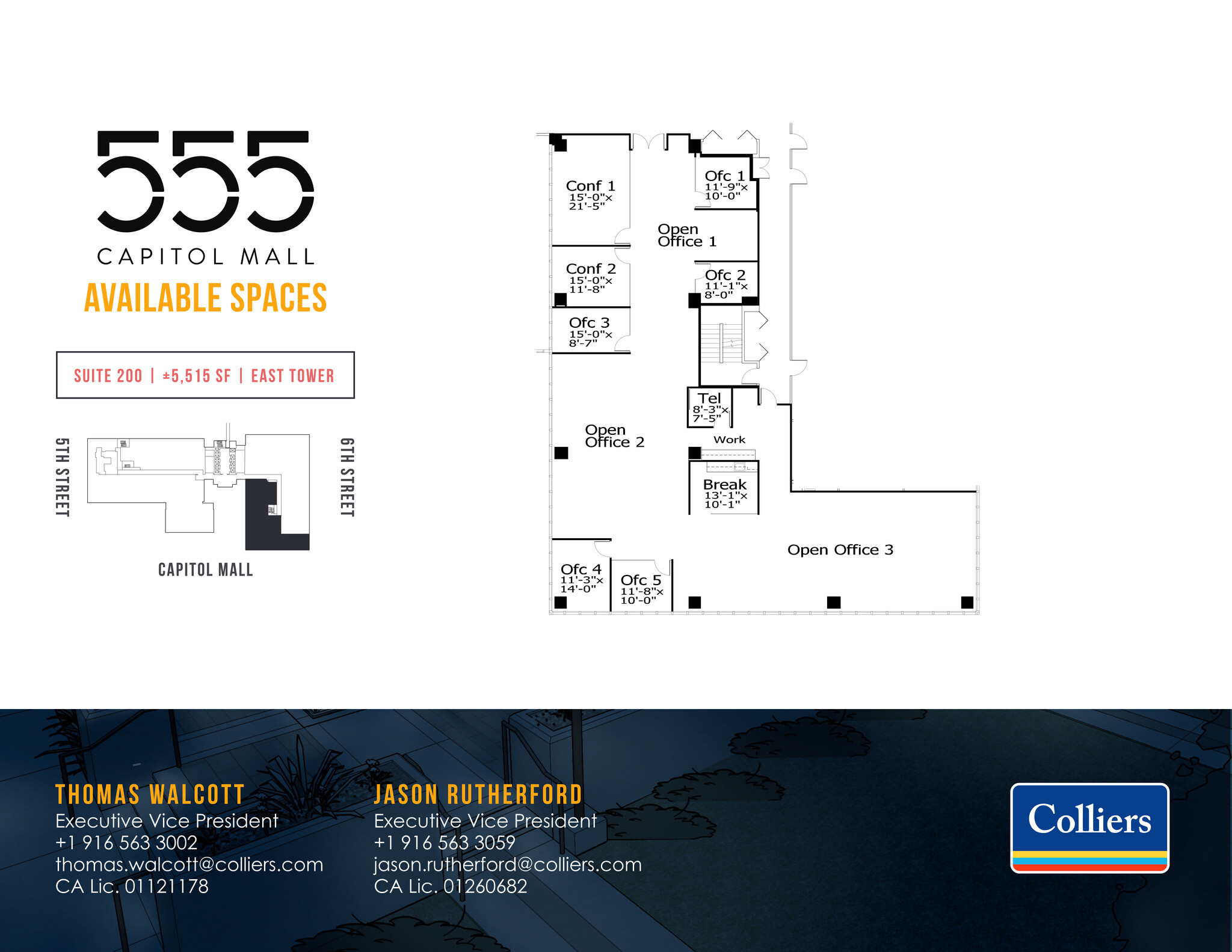 555 Capitol Mall, Sacramento, CA for lease Site Plan- Image 1 of 1