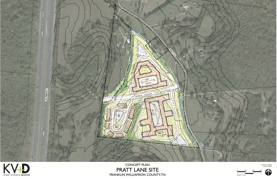 Pratt Lane, Franklin, TN for sale - Site Plan - Image 2 of 2