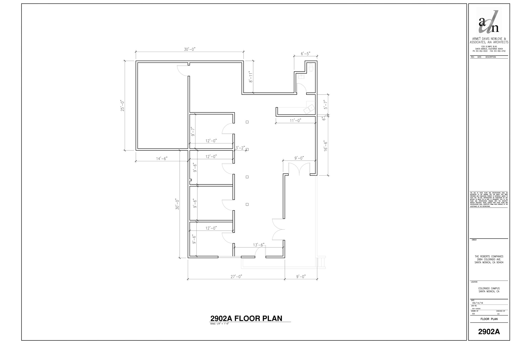 2842-2912 Colorado Ave, Santa Monica, CA for lease Site Plan- Image 1 of 6