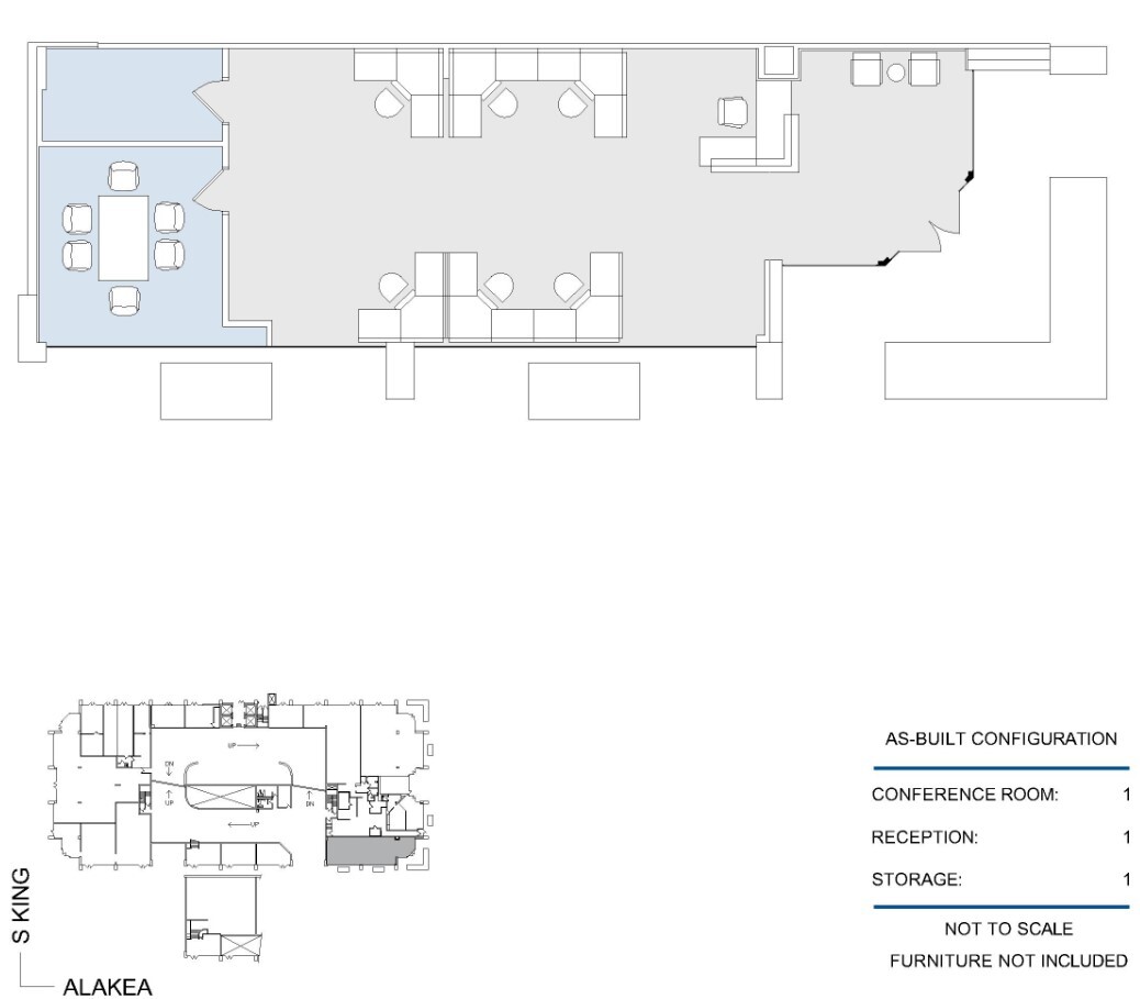 1001 Bishop St, Honolulu, HI for lease Floor Plan- Image 1 of 1