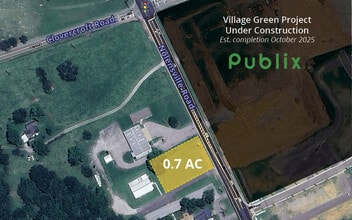 7351 Nolensville Rd, Nolensville, TN - AERIAL  map view