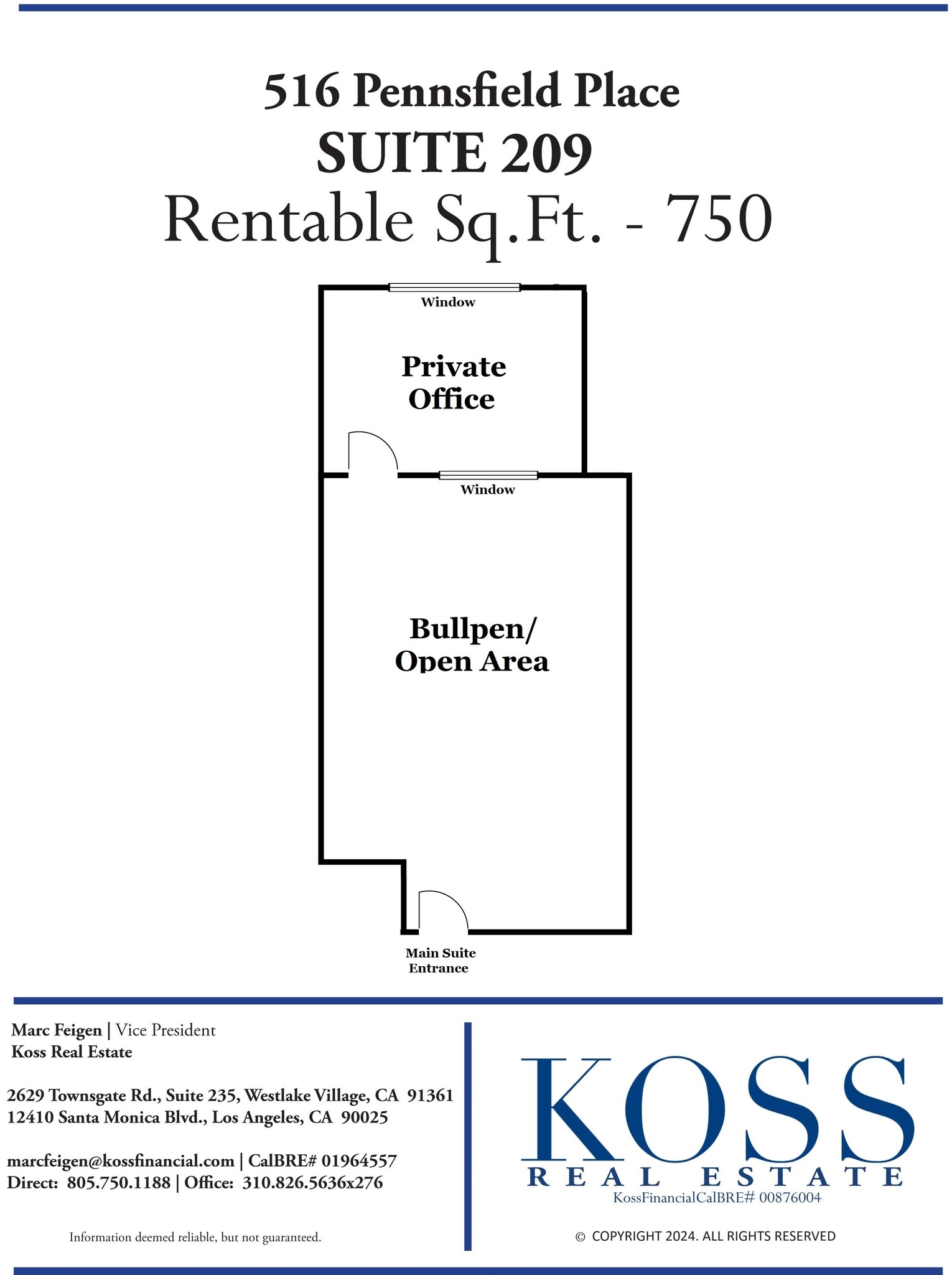 516 Pennsfield Pl, Thousand Oaks, CA for lease Interior Photo- Image 1 of 2