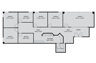 1140 Kildaire Farm Rd, Cary, NC for lease Floor Plan- Image 2 of 8