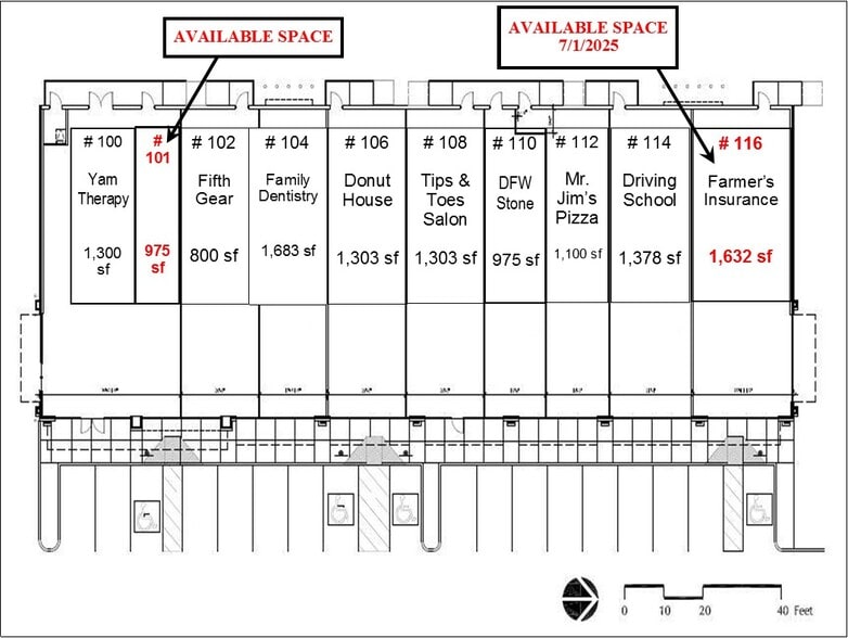6449-6549 Coit Rd, Frisco, TX for lease - Site Plan - Image 2 of 5