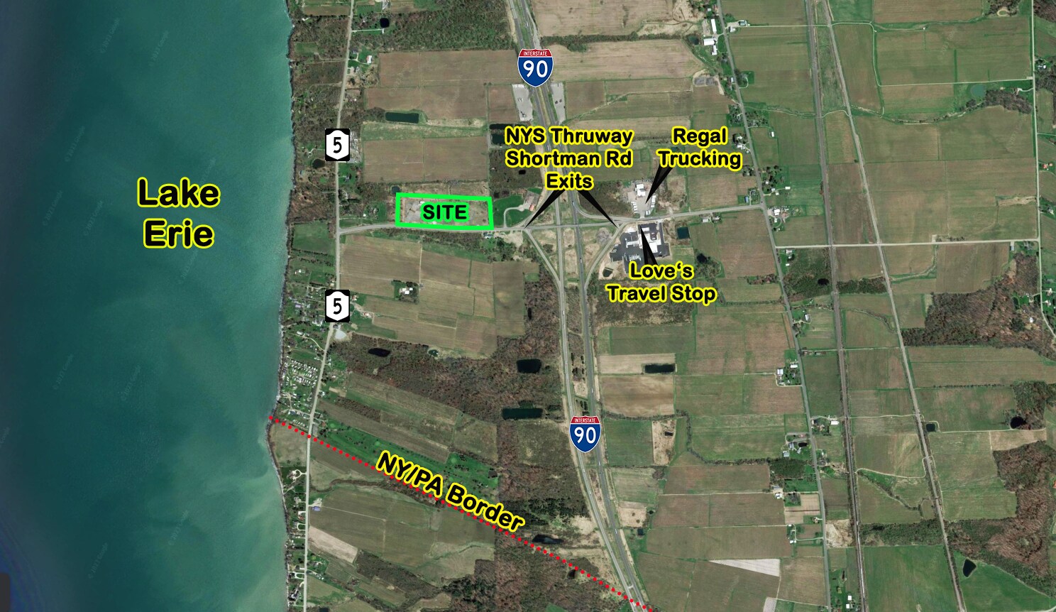 Shortman Rd, Ripley, NY 14775 Land for Sale