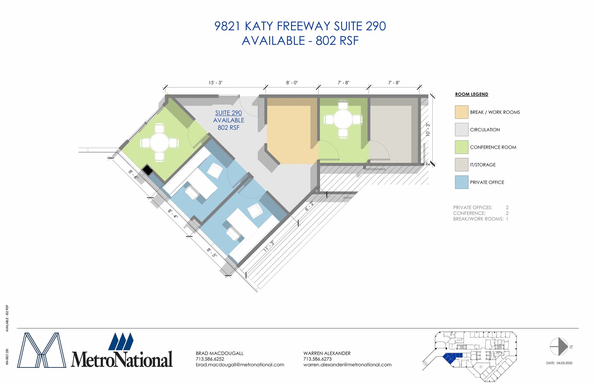 9821 Katy Fwy, Houston, TX for lease Site Plan- Image 1 of 1