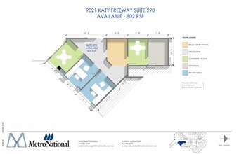 9821 Katy Fwy, Houston, TX for lease Site Plan- Image 1 of 1