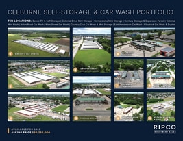 Cleburne Self-Storage+Car Wash Portfolio - Self Storage Facility