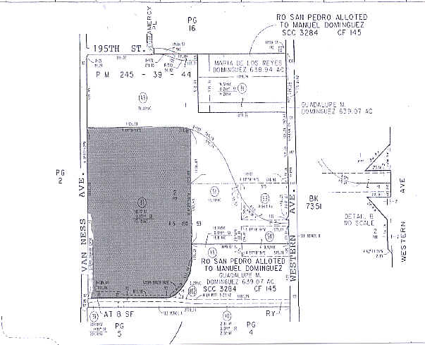 19800-19888 Van Ness Ave, Torrance, CA for lease - Plat Map - Image 2 of 6