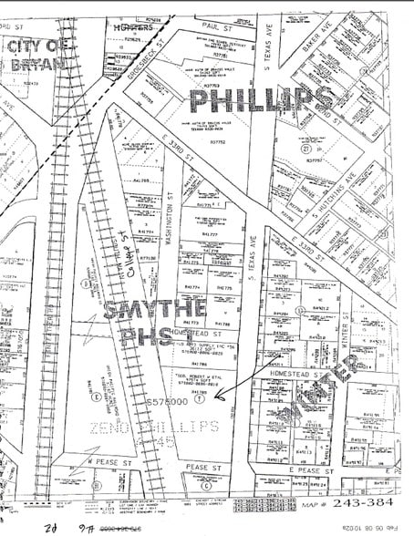 1010 S Texas Ave, Bryan, TX for lease - Plat Map - Image 2 of 18