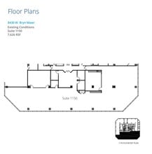 8410 W Bryn Mawr Ave, Chicago, IL for lease Floor Plan- Image 1 of 2