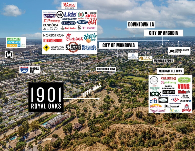 1901 Royal Oaks Dr, Bradbury, CA for sale - Building Photo - Image 2 of 7