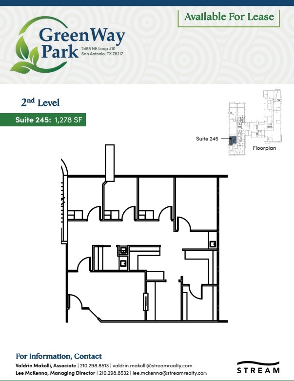 2455 NE Loop 410, San Antonio, TX for lease Floor Plan- Image 1 of 1