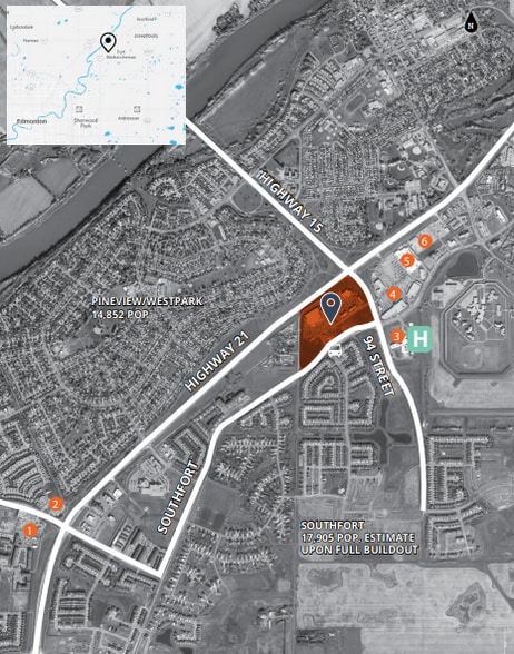 9551 87th Ave, Fort Saskatchewan, AB for sale - Building Photo - Image 1 of 1