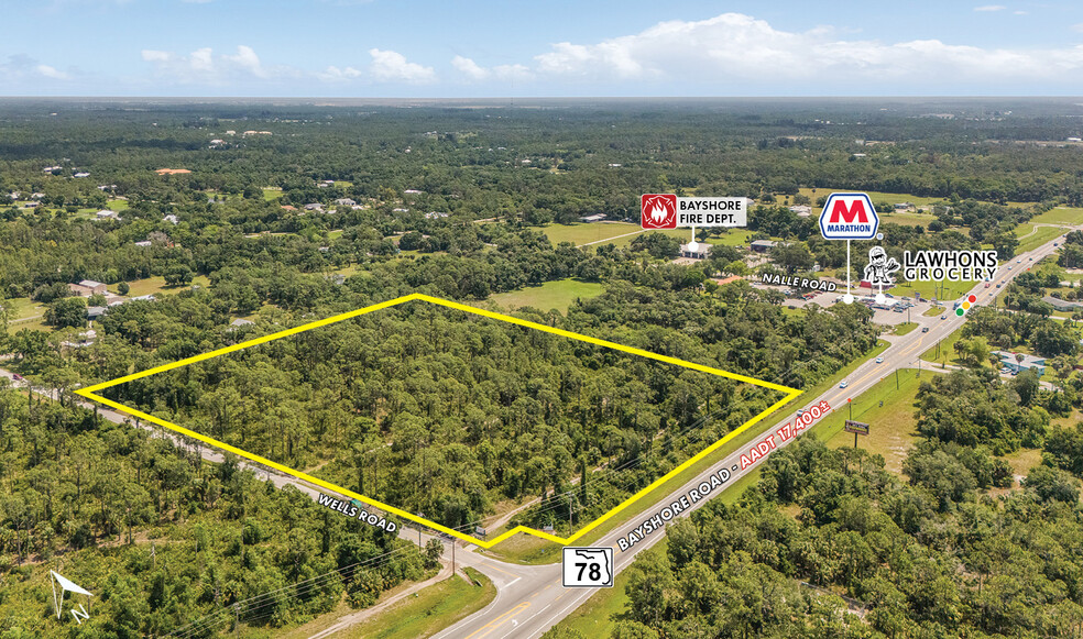 17300 Wells Rd, North Fort Myers, FL for sale - Aerial - Image 3 of 6