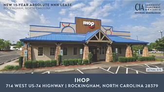 IHOP - ROCKINGHAM, NC - Commercial Real Estate