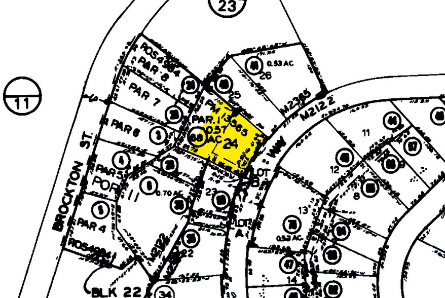 2160 Fletcher Pky, El Cajon, CA for lease - Plat Map - Image 2 of 20