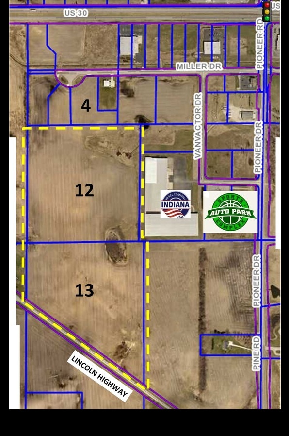 Miller Drive Dr, Plymouth, IN for sale Aerial- Image 1 of 2