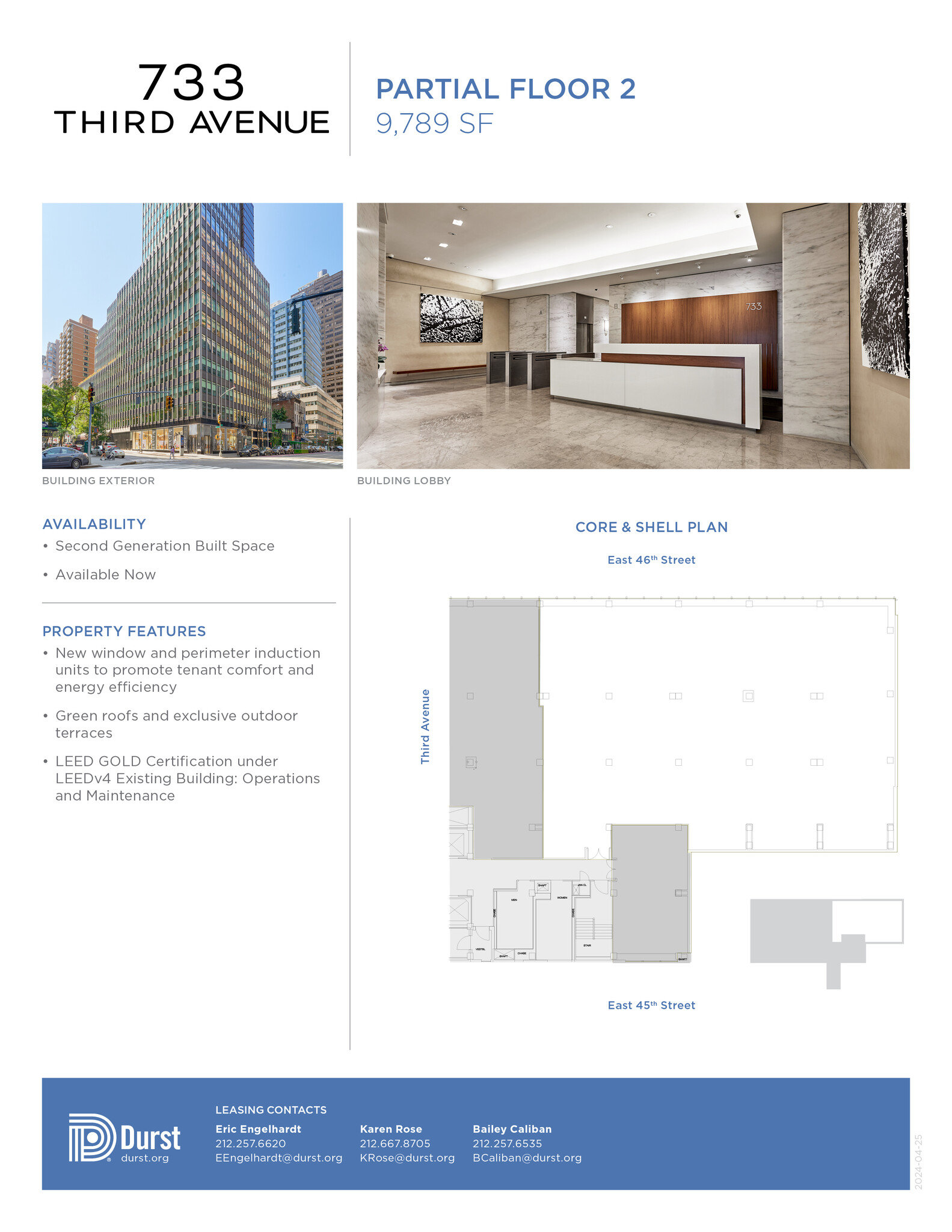 733 Third Ave, New York, NY for lease Floor Plan- Image 1 of 1