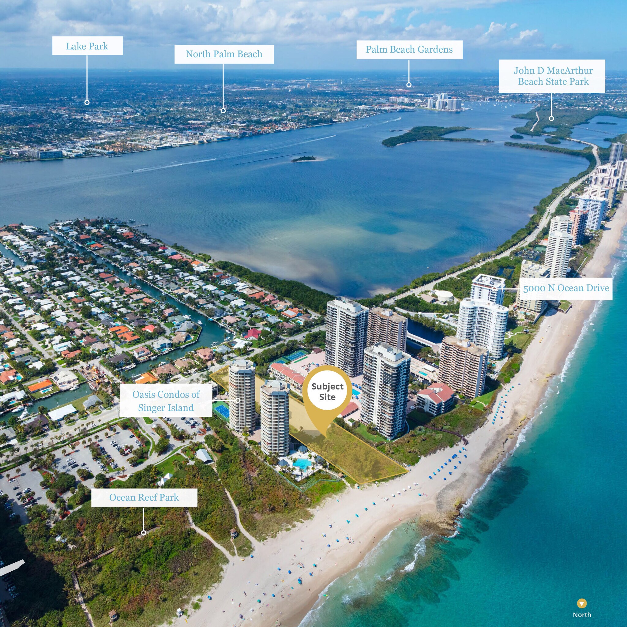 3930 N Ocean Dr, Riviera Beach, FL for sale Aerial- Image 1 of 1