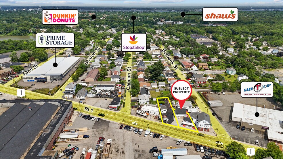 1538 Elmwood Ave, Cranston, RI for sale - Aerial - Image 1 of 1