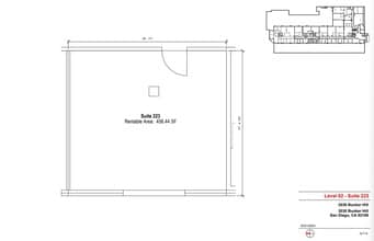 3030 Bunker Hill St, San Diego, CA for lease Floor Plan- Image 1 of 1