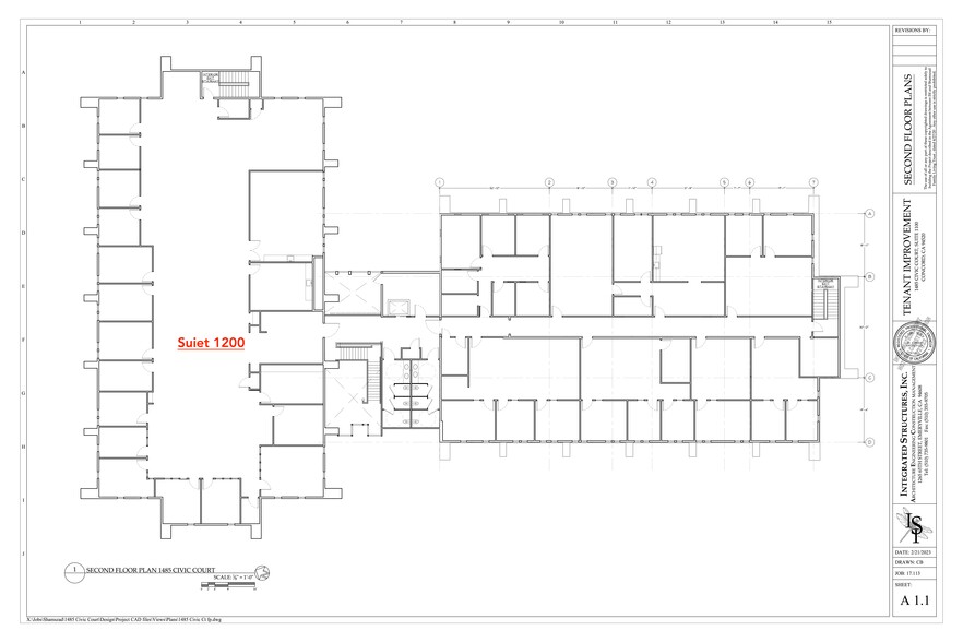 1485 Civic Ct, Concord, CA for lease - Site Plan - Image 2 of 20