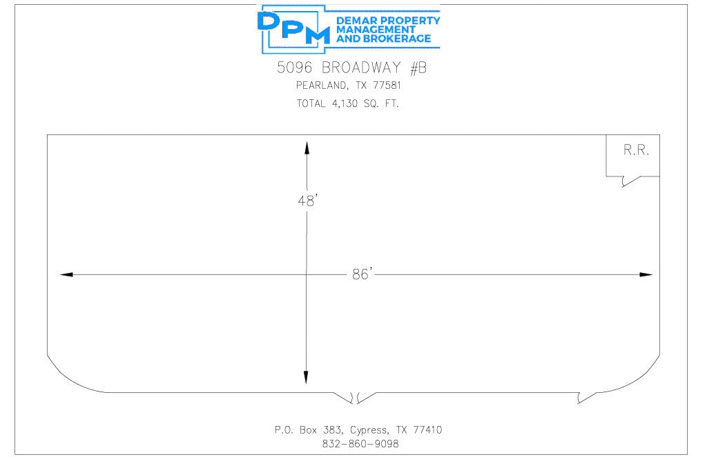 5010-5074 W Broadway St, Pearland, TX for lease Floor Plan- Image 1 of 1