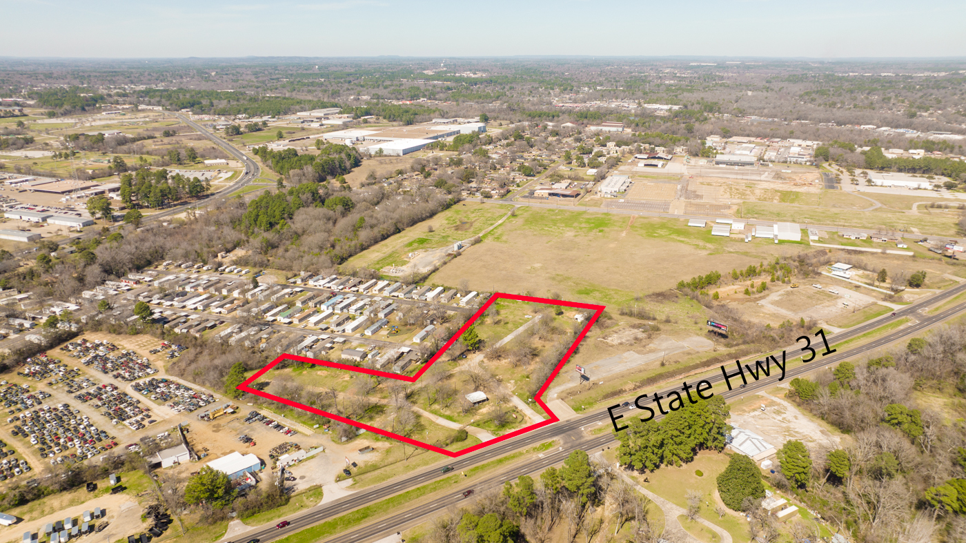 1203 E Highway 31, Longview, TX for sale Aerial- Image 1 of 7