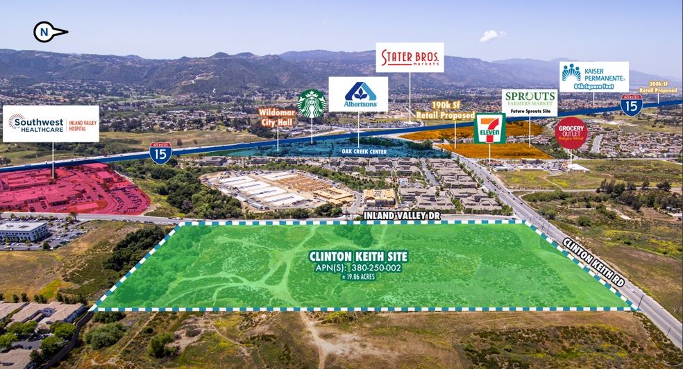 Clinton Keith Rd, Wildomar, CA for sale - Building Photo - Image 1 of 1