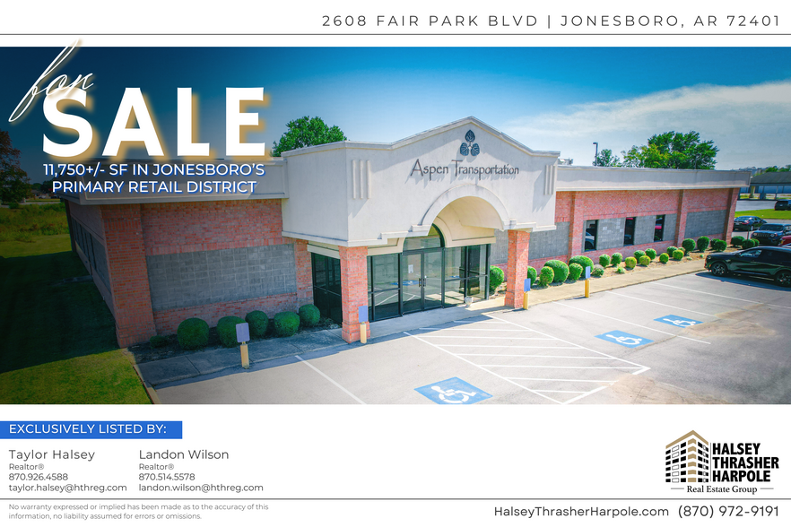 2608 Fair Park Blvd, Jonesboro, AR 72401 - Office for Sale | LoopNet