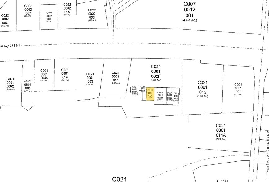 4124 Us-278 Hwy, Covington, GA for sale - Plat Map - Image 2 of 17