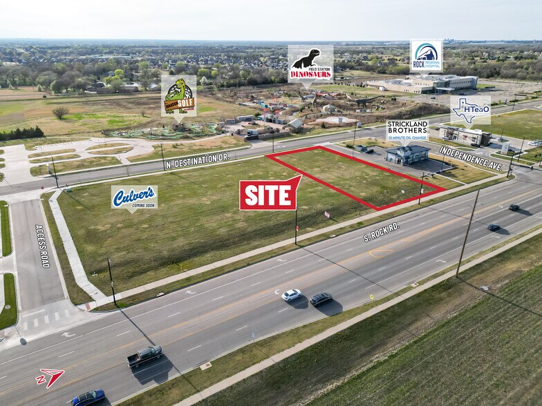 N Rock Rd, Derby, KS for sale - Aerial - Image 2 of 7