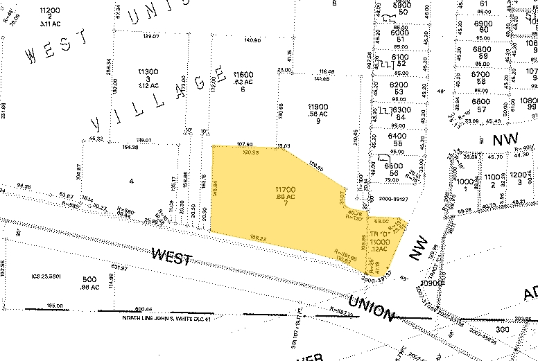 18215 NW West Union Rd, Portland, OR for lease Plat Map- Image 1 of 2