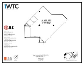 1 World Trade Ctr, Long Beach, CA for lease Floor Plan- Image 1 of 1