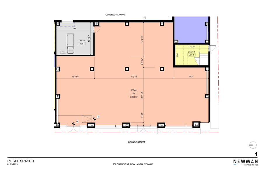 269 Orange St, New Haven, CT for lease - Site Plan - Image 2 of 3