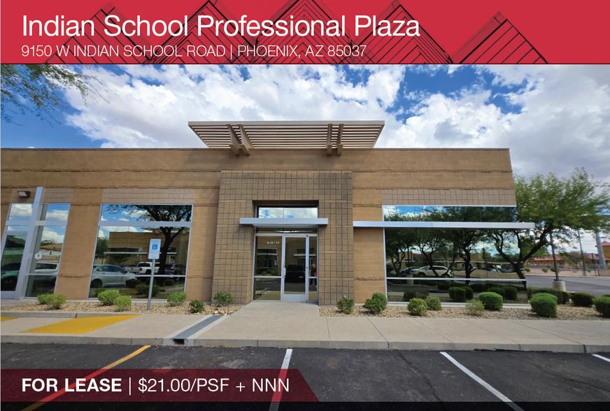 9150 W Indian School Rd, Phoenix, AZ for lease - Building Photo - Image 1 of 7