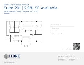 537 Stonecrest Dr, Smyrna, TN for lease Site Plan- Image 1 of 1