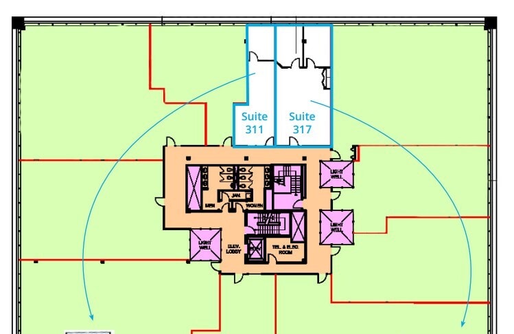 2116 27th Ave NE, Calgary, AB for lease Floor Plan- Image 1 of 1