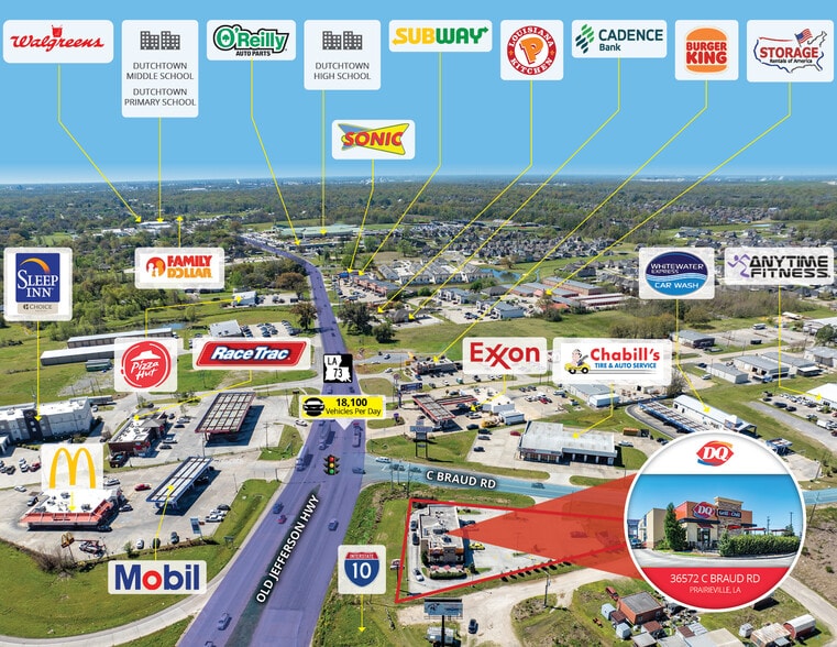 36572 C Braud Rd, Prairieville, LA for sale - Building Photo - Image 2 of 5