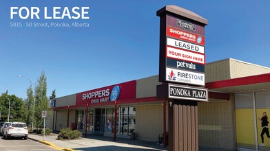 5015 50 St, Ponoka, AB for lease Building Photo- Image 1 of 5