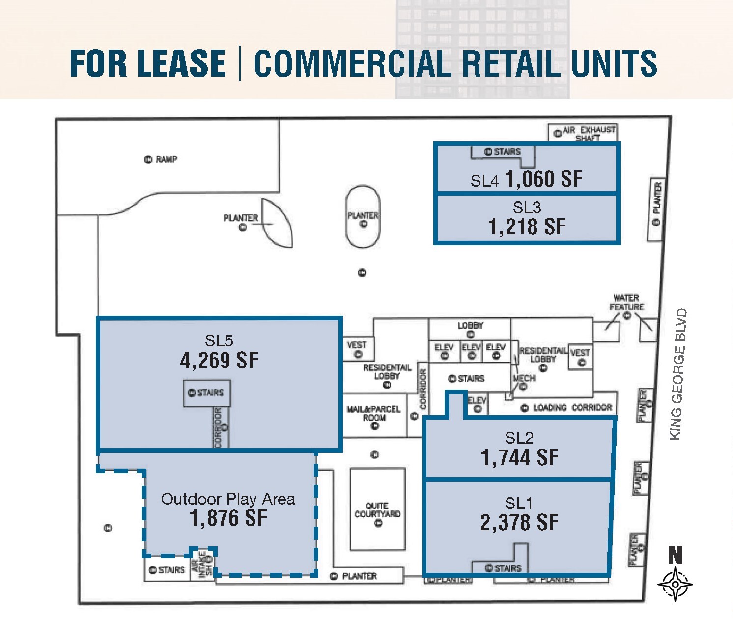 9675 King George Blvd, Surrey, BC for lease Floor Plan- Image 1 of 1