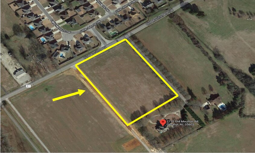 Old Moulton Rd, Decatur, AL 35603 Land for Sale