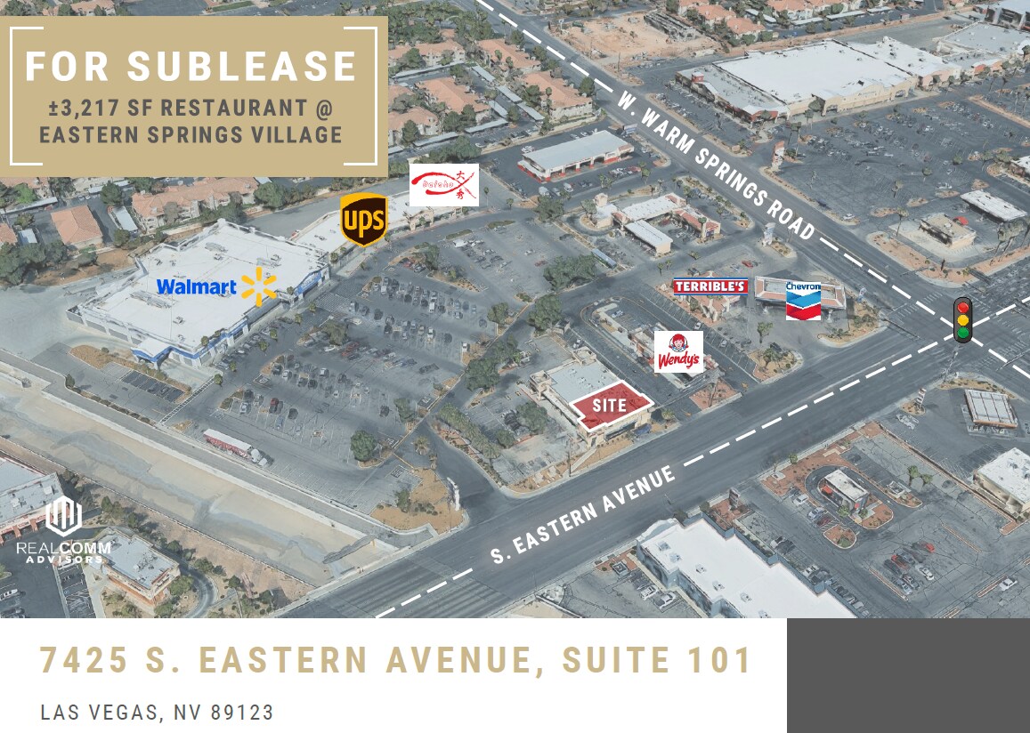 7425 S Eastern Ave, Las Vegas, NV for lease Interior Photo- Image 1 of 4