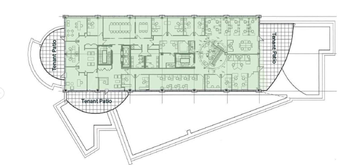 1601 9th Ave SE, Calgary, AB for lease Floor Plan- Image 1 of 1