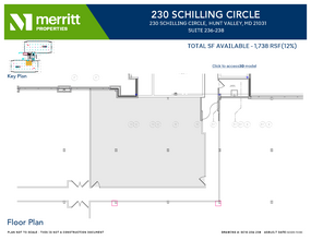 215 Schilling Cir, Hunt Valley, MD for lease Floor Plan- Image 1 of 1