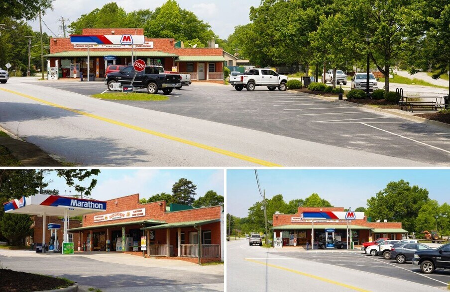 4528 Main St, Hodges, SC 29653 Marathon Net Leased Gas Station