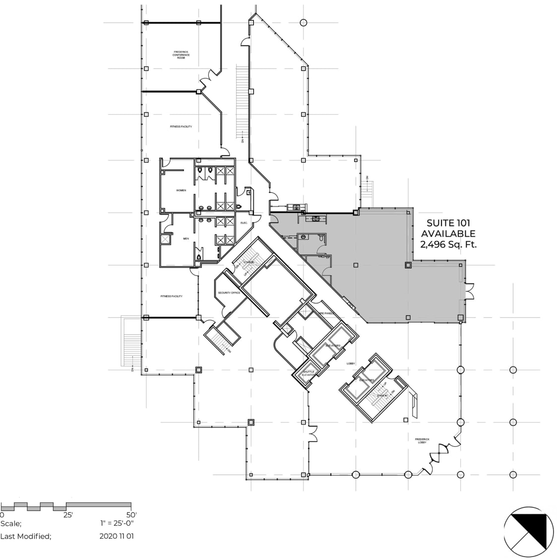 101 Frederick St, Kitchener, ON for lease Floor Plan- Image 1 of 1